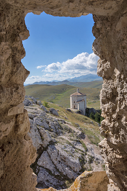 Wild and rugged scenery of the Abruzzo, wonderful for landscape photography